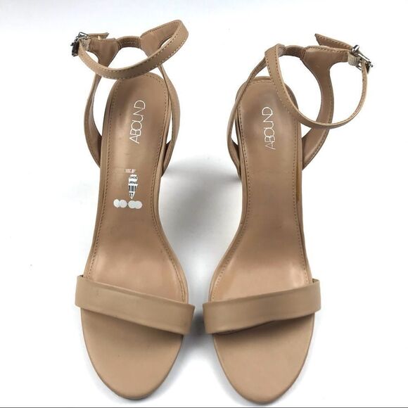 Abound Nude Strappy Sandals Size 11 - Picture 3 of 8